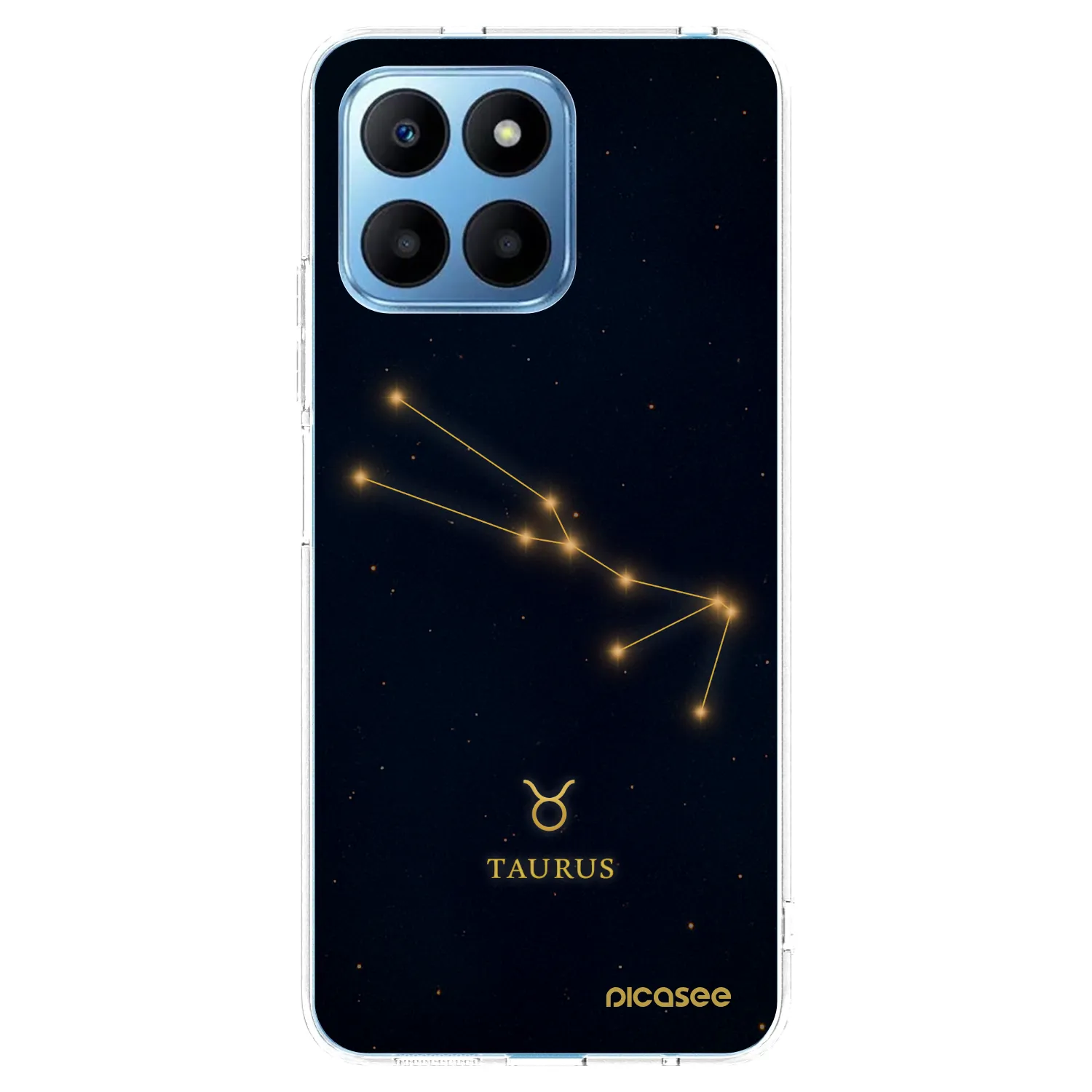 Picasee silikónový prehľadný obal pre Honor 70 Lite - TAURUS