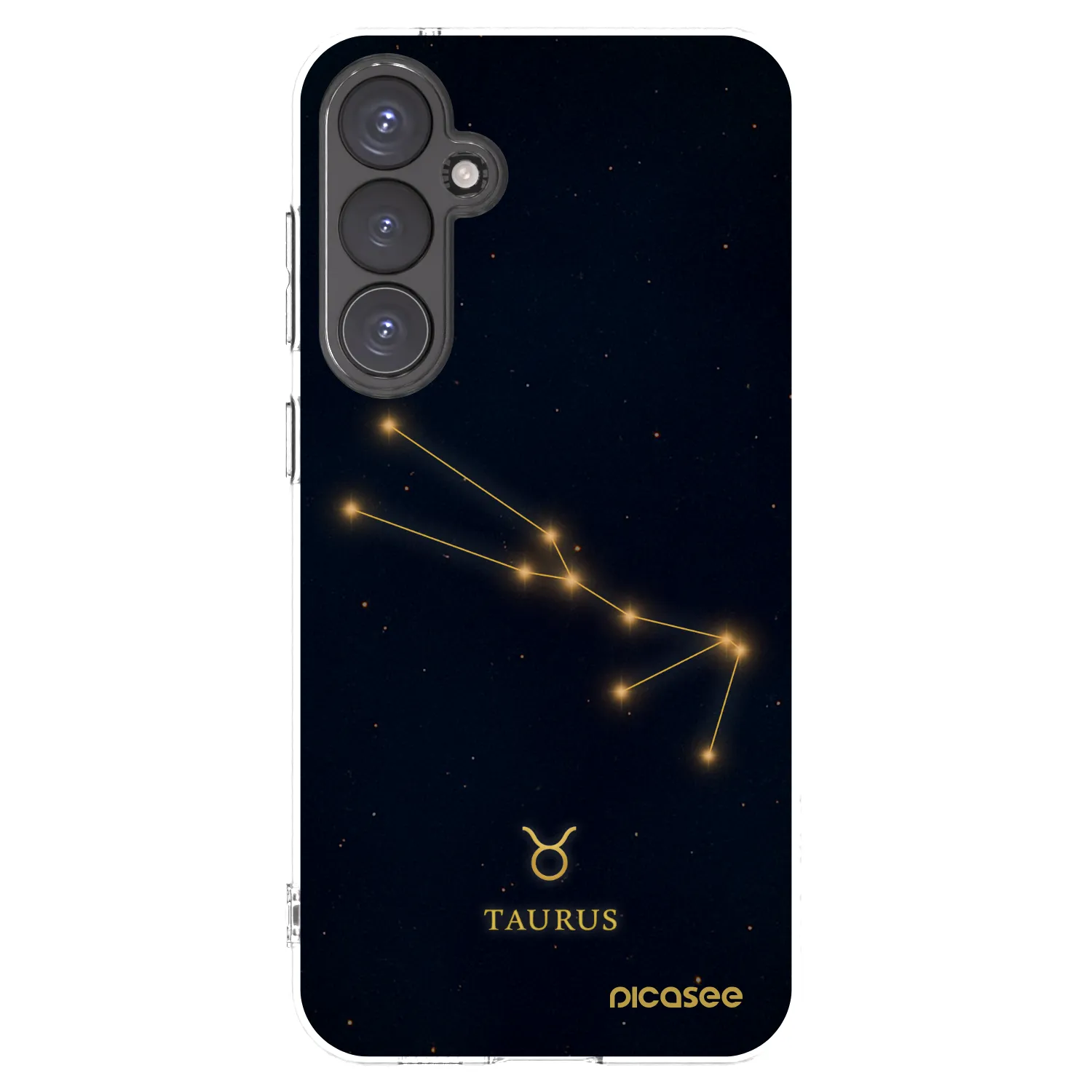 Picasee silikónový prehľadný obal pre Samsung Galaxy S23 FE S711B - TAURUS