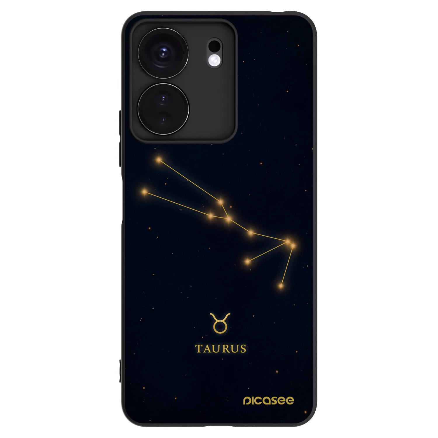 Silikónový čierny obal pre Xiaomi Redmi 13C 4G - TAURUS