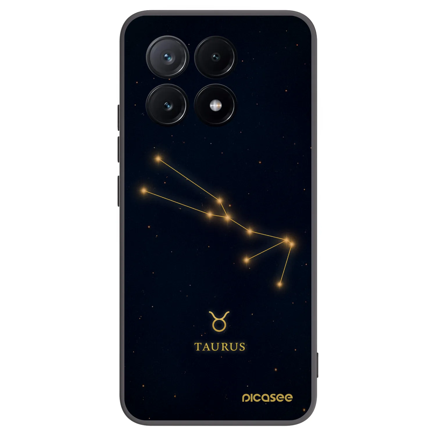 Picasee silikónový čierny obal pre Xiaomi Poco X6 Pro - TAURUS
