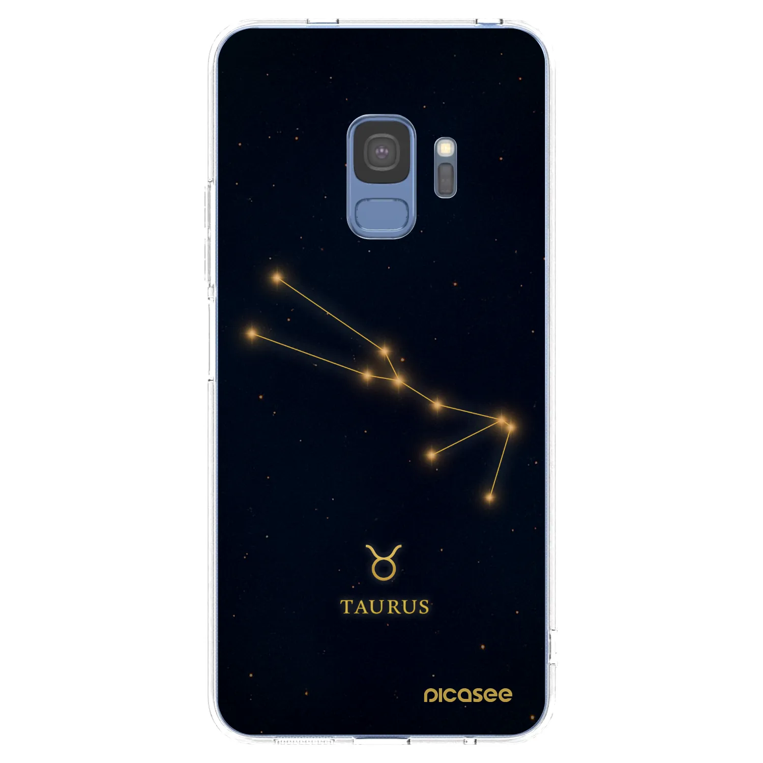Picasee silikónový prehľadný obal pre Samsung Galaxy S9 G960F - TAURUS