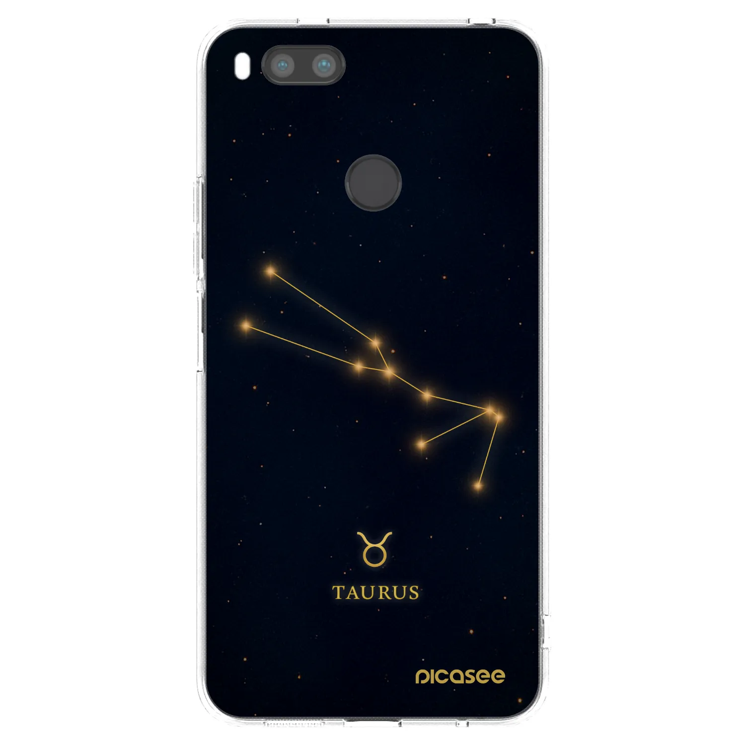 Picasee silikónový prehľadný obal pre Xiaomi Mi A1 Global - TAURUS