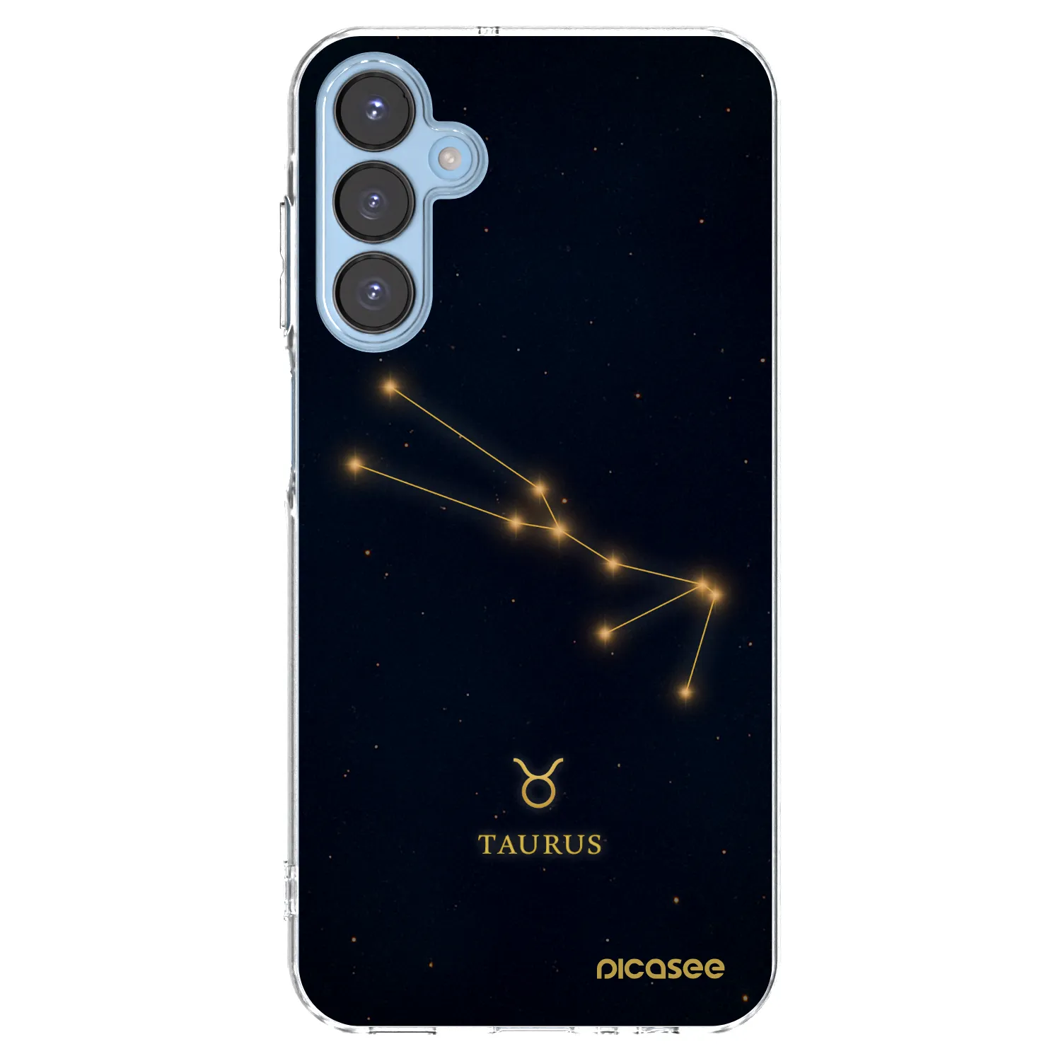Picasee silikónový prehľadný obal pre Samsung Galaxy A15 A156B 5G - TAURUS