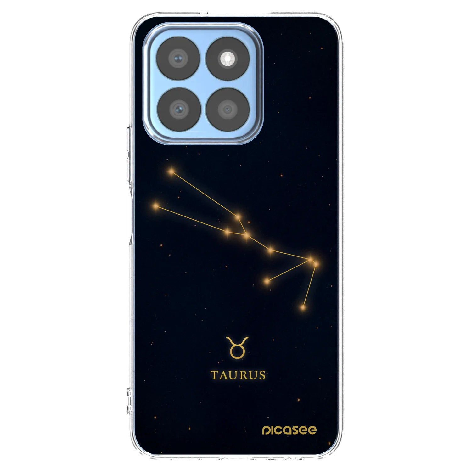 Picasee silikónový prehľadný obal pre Honor X8b - TAURUS