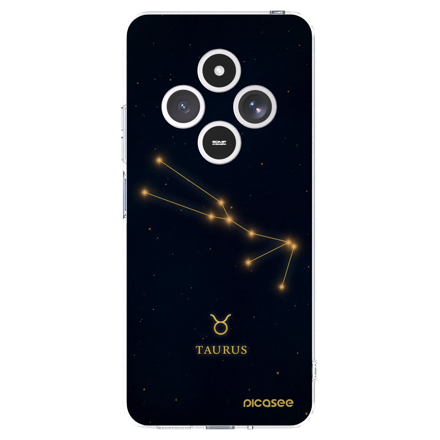 Picasee silikónový prehľadný obal pre Xiaomi Redmi 14C - TAURUS