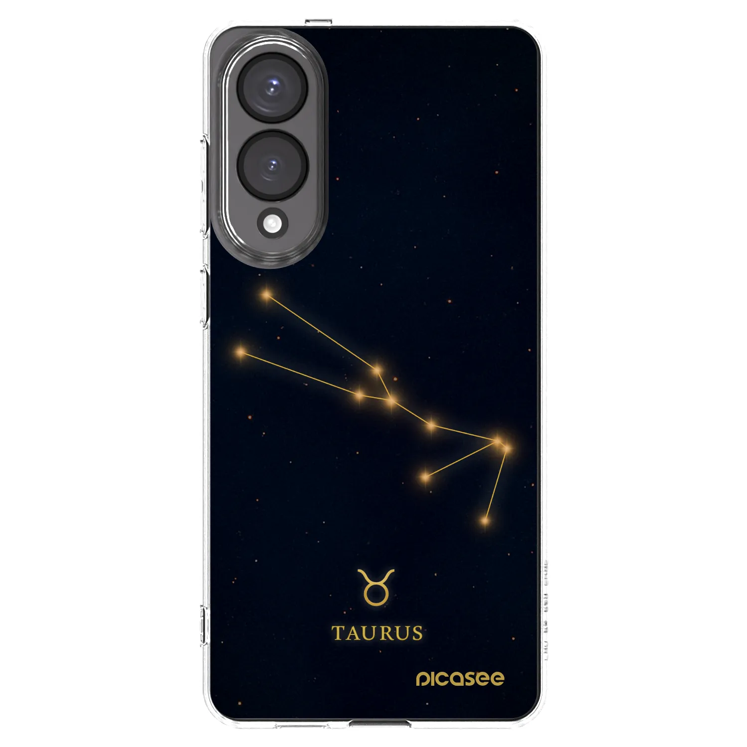 Picasee silikónový prehľadný obal pre Samsung Galaxy S25 Edge 5G - TAURUS
