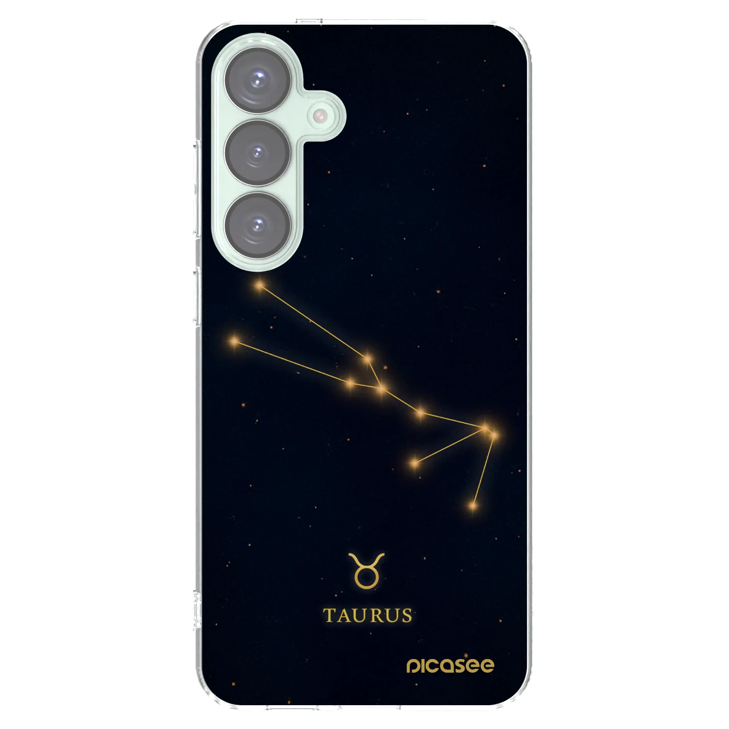 Picasee silikónový prehľadný obal pre Samsung Galaxy S25+ 5G - TAURUS