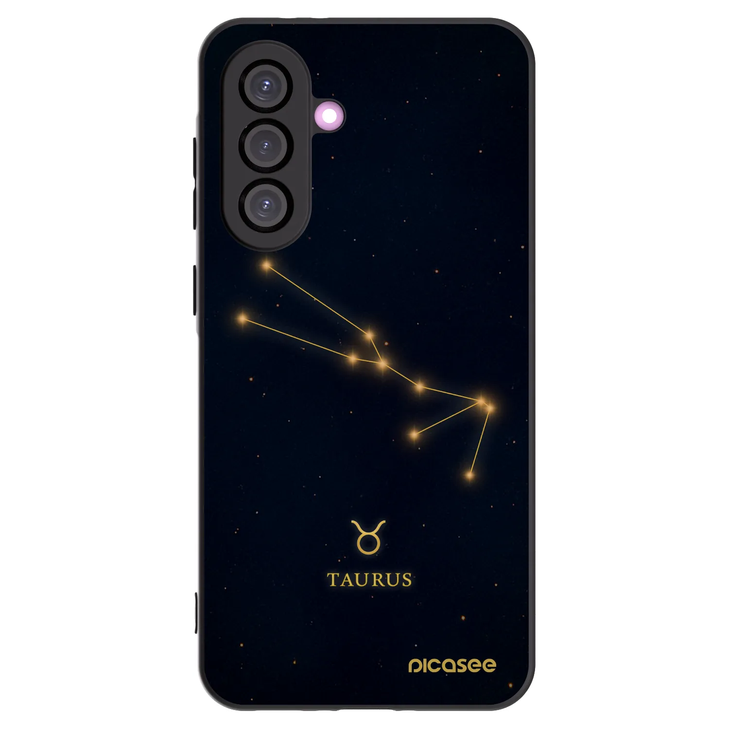 Picasee silikónový čierny obal pre Samsung Galaxy A56 5G A566B - TAURUS