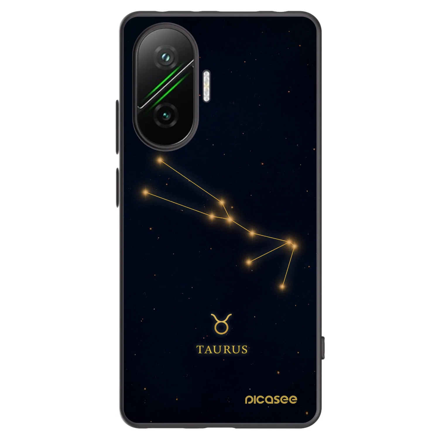 Silikónový čierny obal pre Xiaomi Poco F7 5G - TAURUS