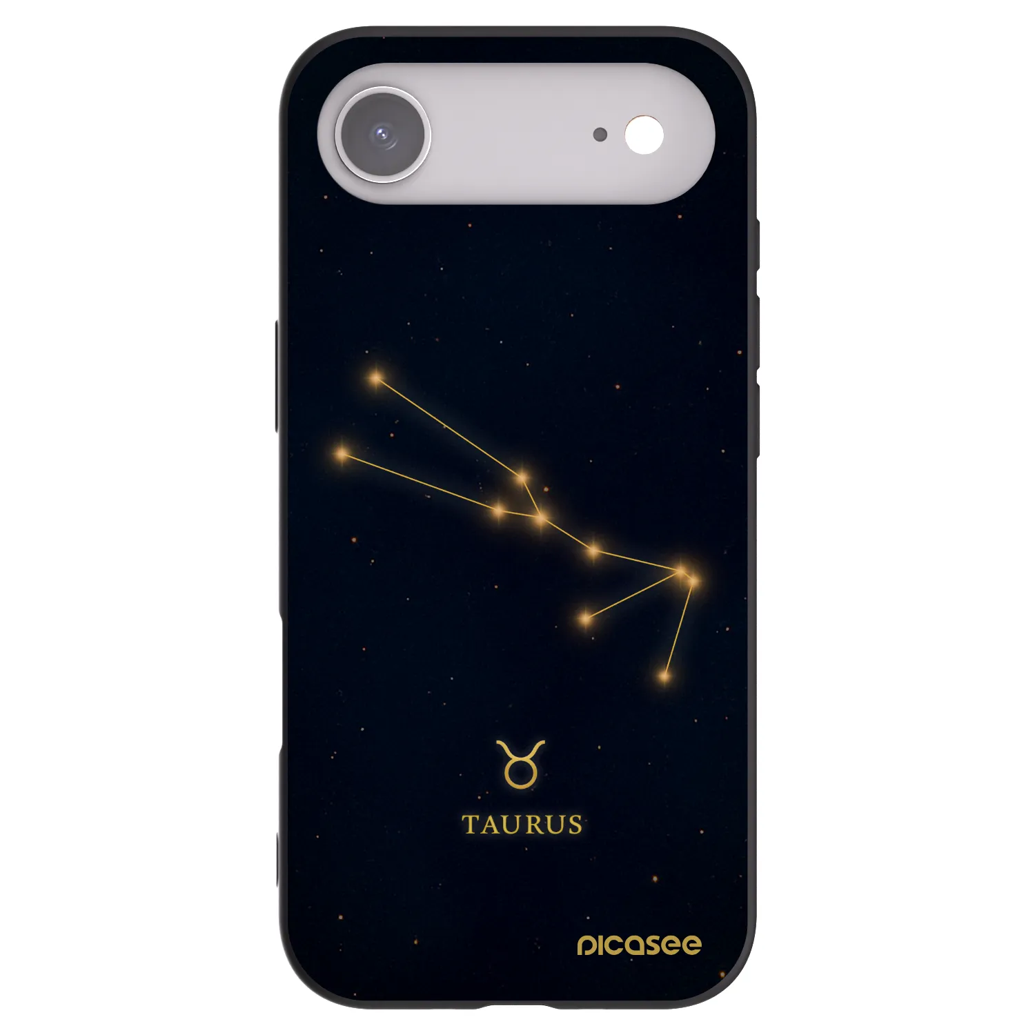 Picasee silikónový čierny obal pre Apple iPhone Air - TAURUS
