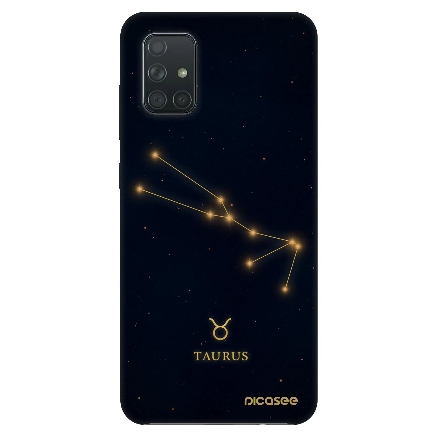 Picasee Fashion Case pre Samsung Galaxy A71 A715F - TAURUS