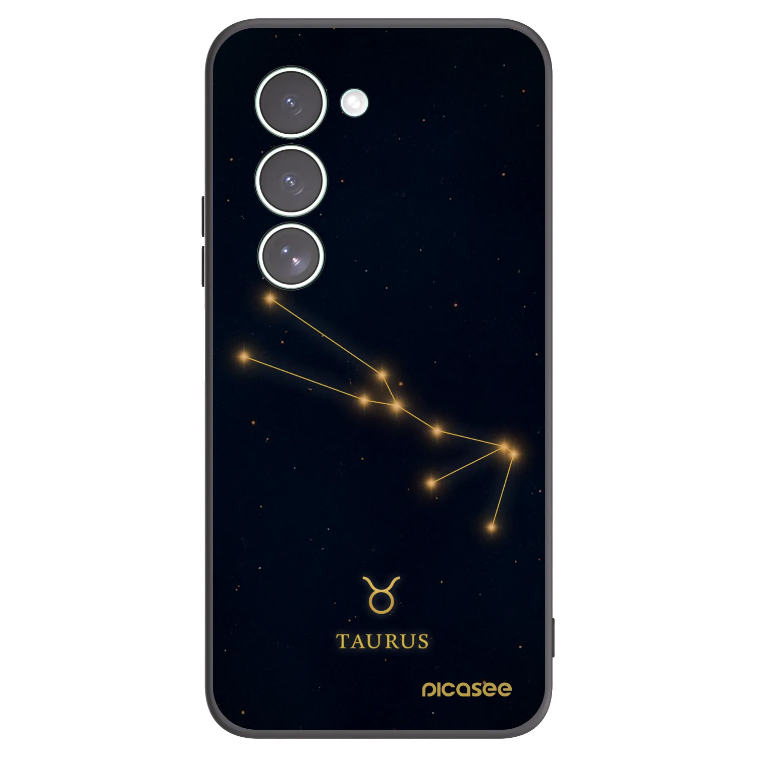 Picasee silikónový čierny obal pre Xiaomi Redmi 15 5G - TAURUS