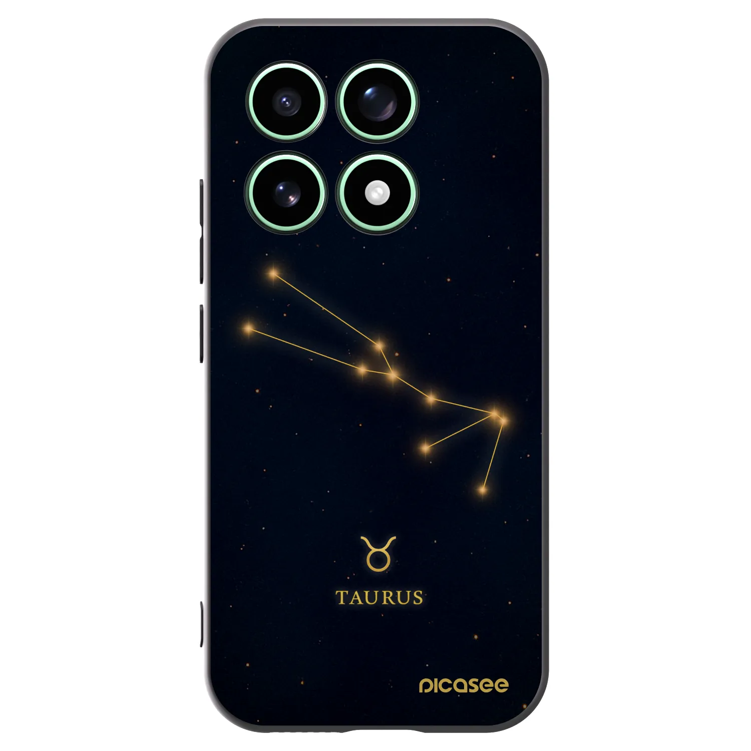 Picasee silikónový čierny obal pre Xiaomi 17 - TAURUS