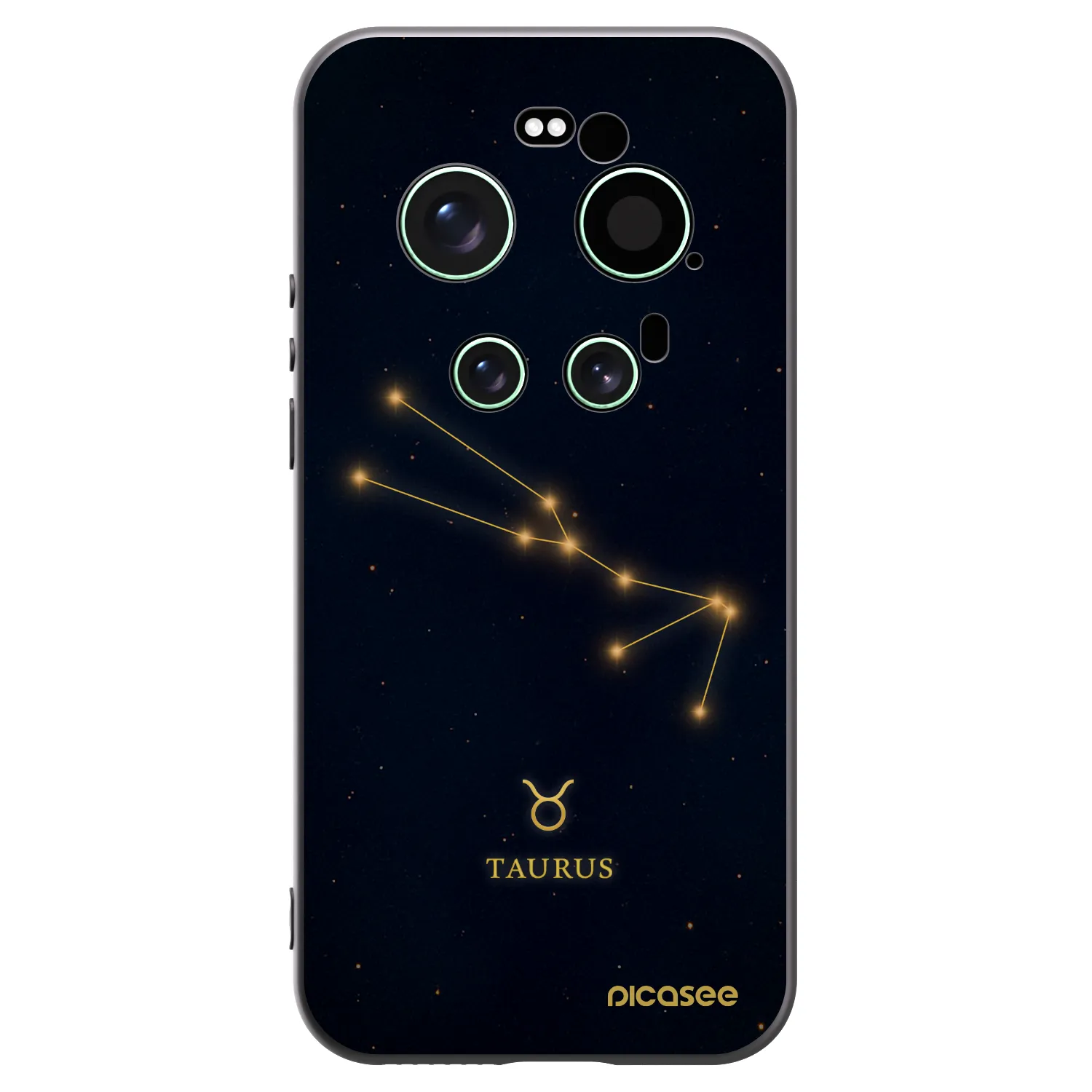 Picasee silikónový čierny obal pre Xiaomi 17 Ultra - TAURUS