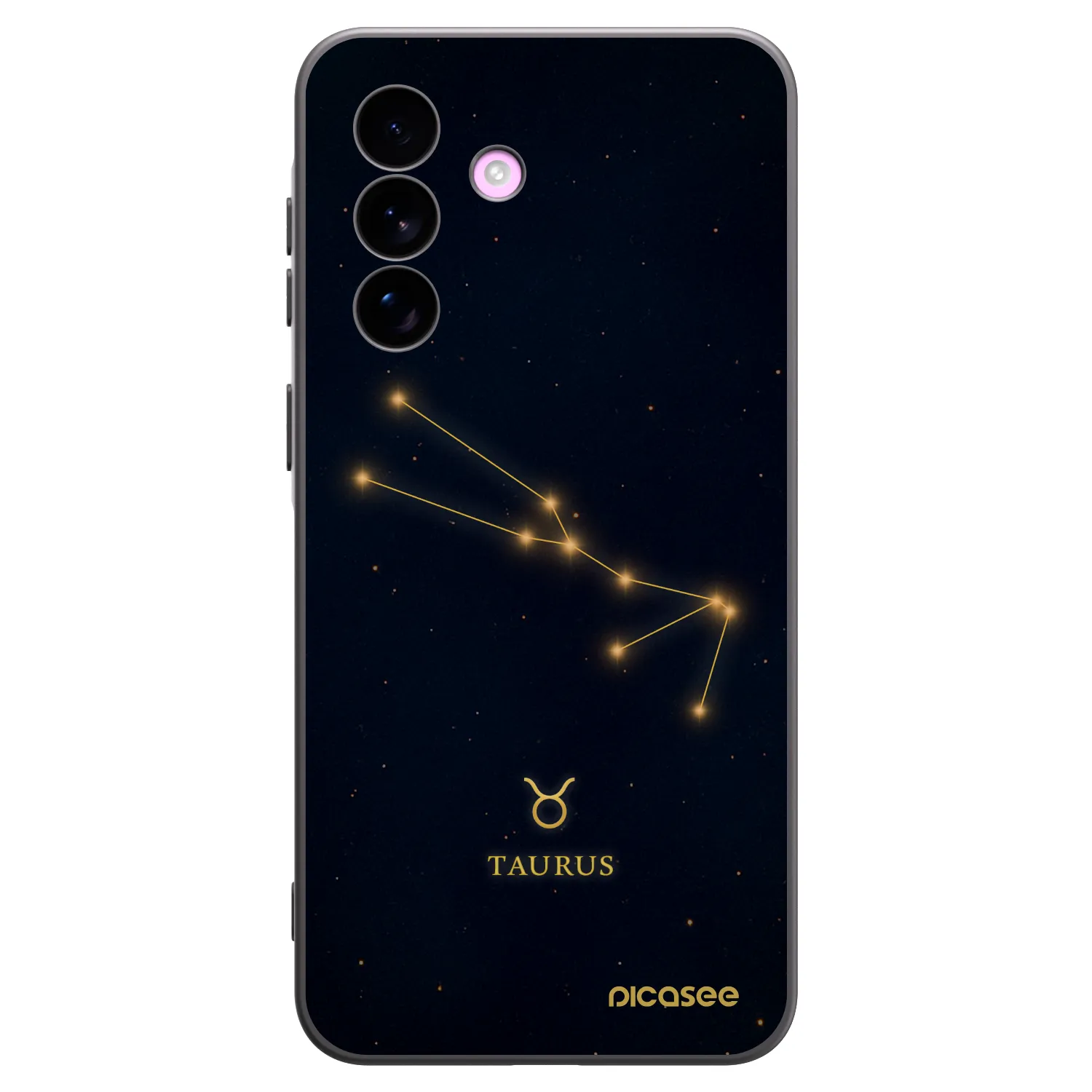 Picasee silikónový čierny obal pre Samsung Galaxy A57 5G - TAURUS