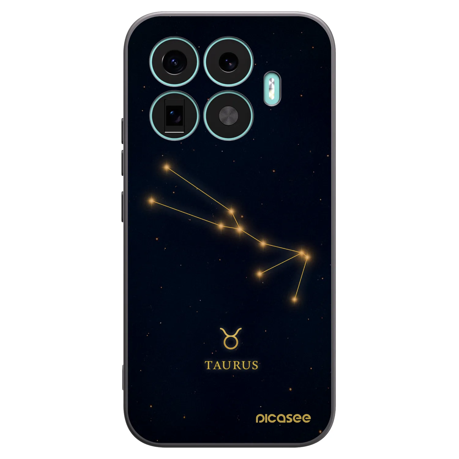 Picasee silikónový čierny obal pre Xiaomi 17T - TAURUS