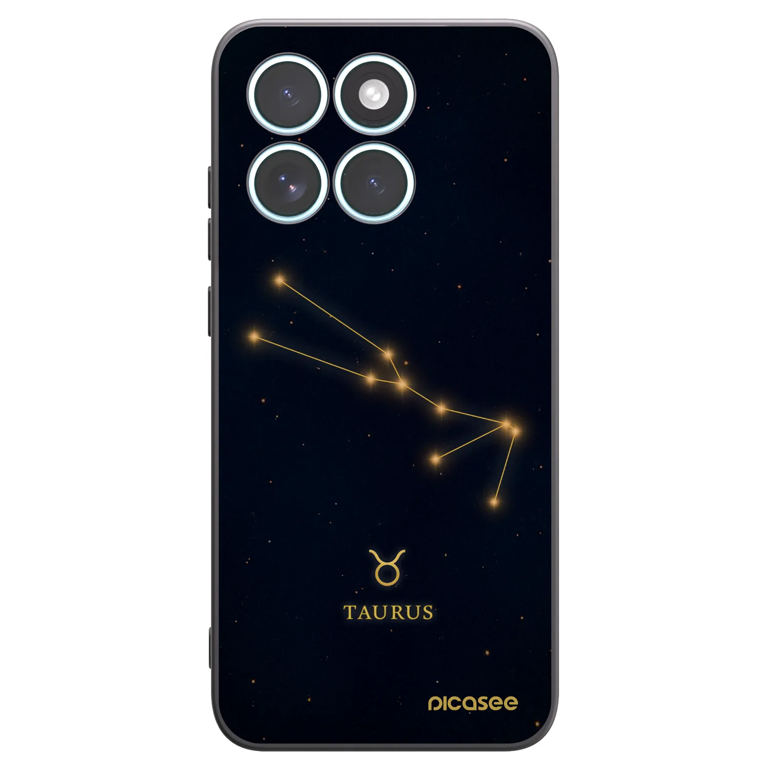 Picasee silikónový čierny obal pre Motorola Edge 70 Fusion - TAURUS