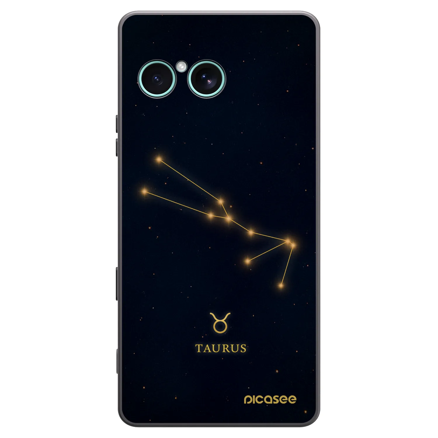 Picasee silikónový čierny obal pre Sony Xperia 10 VII - TAURUS