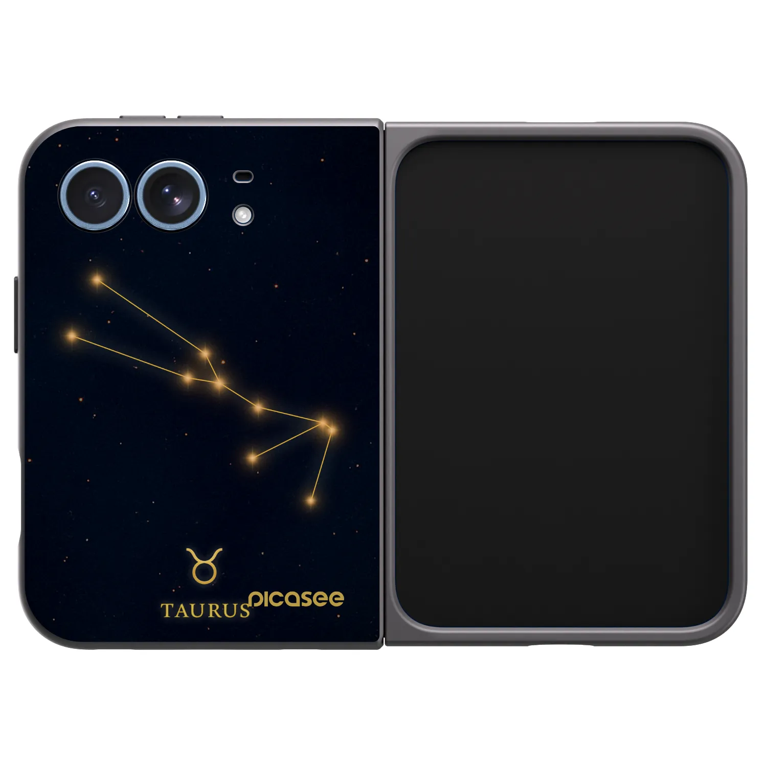 Picasee silikónový čierny obal pre Apple iPhone Ultra - TAURUS