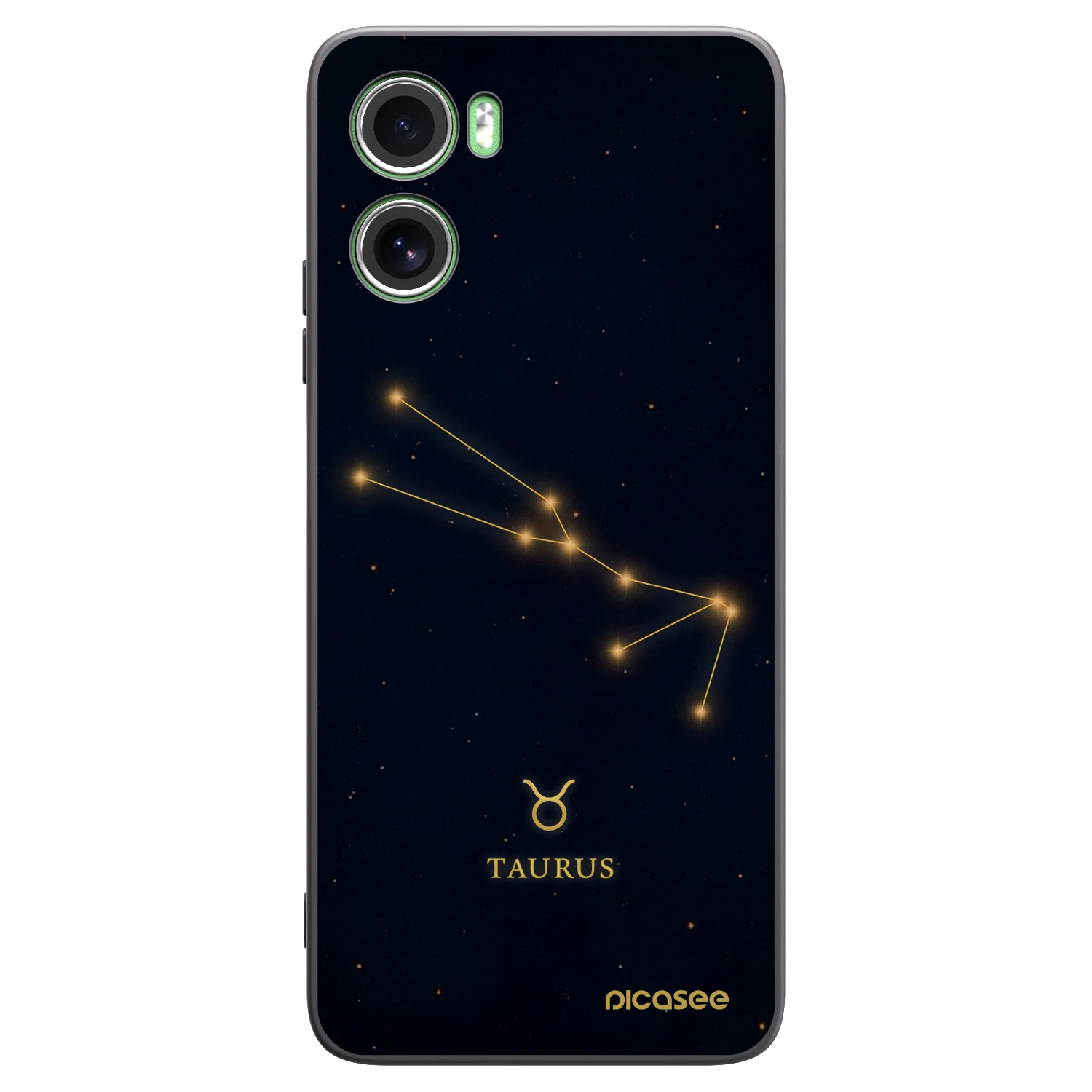 Picasee silikónový čierny obal pre Motorola Moto G06 - TAURUS