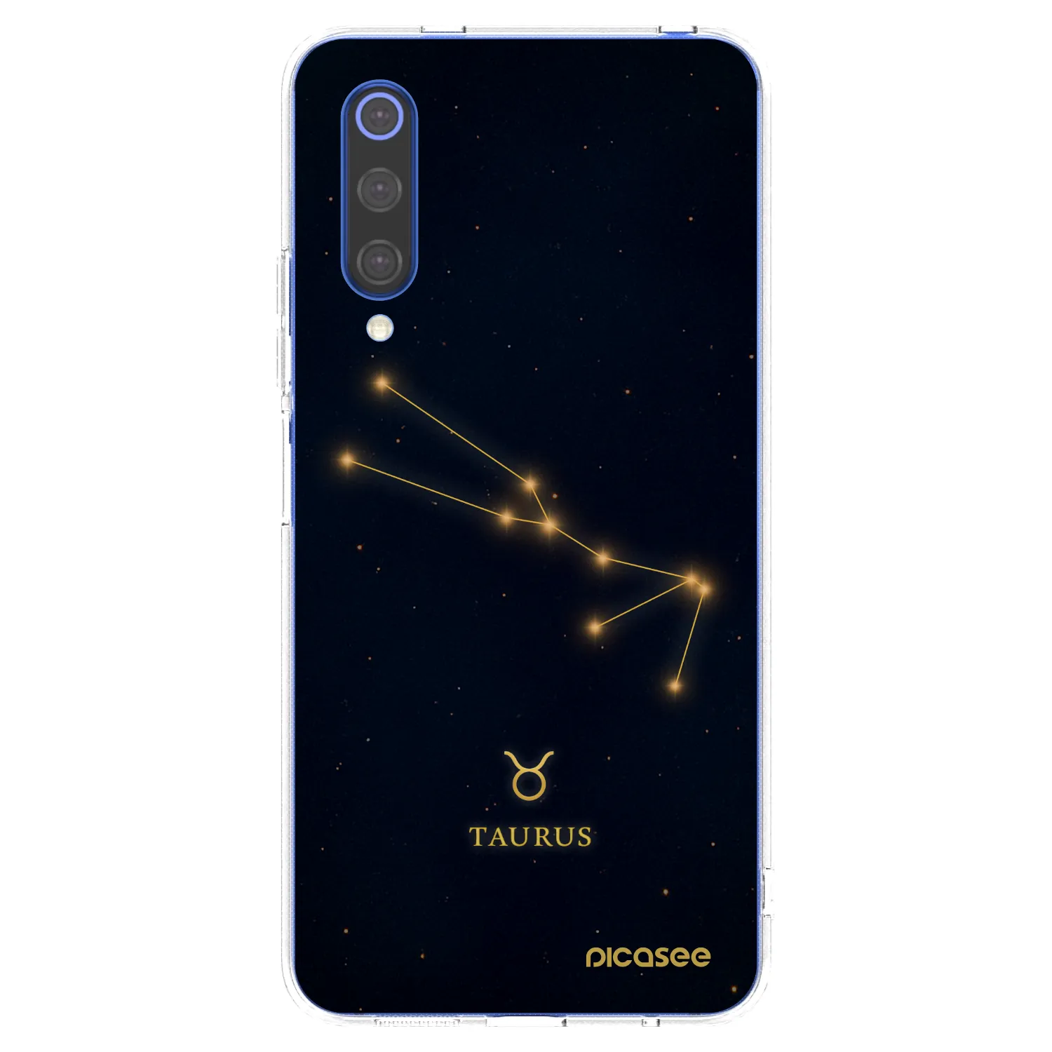 Picasee silikónový prehľadný obal pre Xiaomi Mi 9 SE - TAURUS