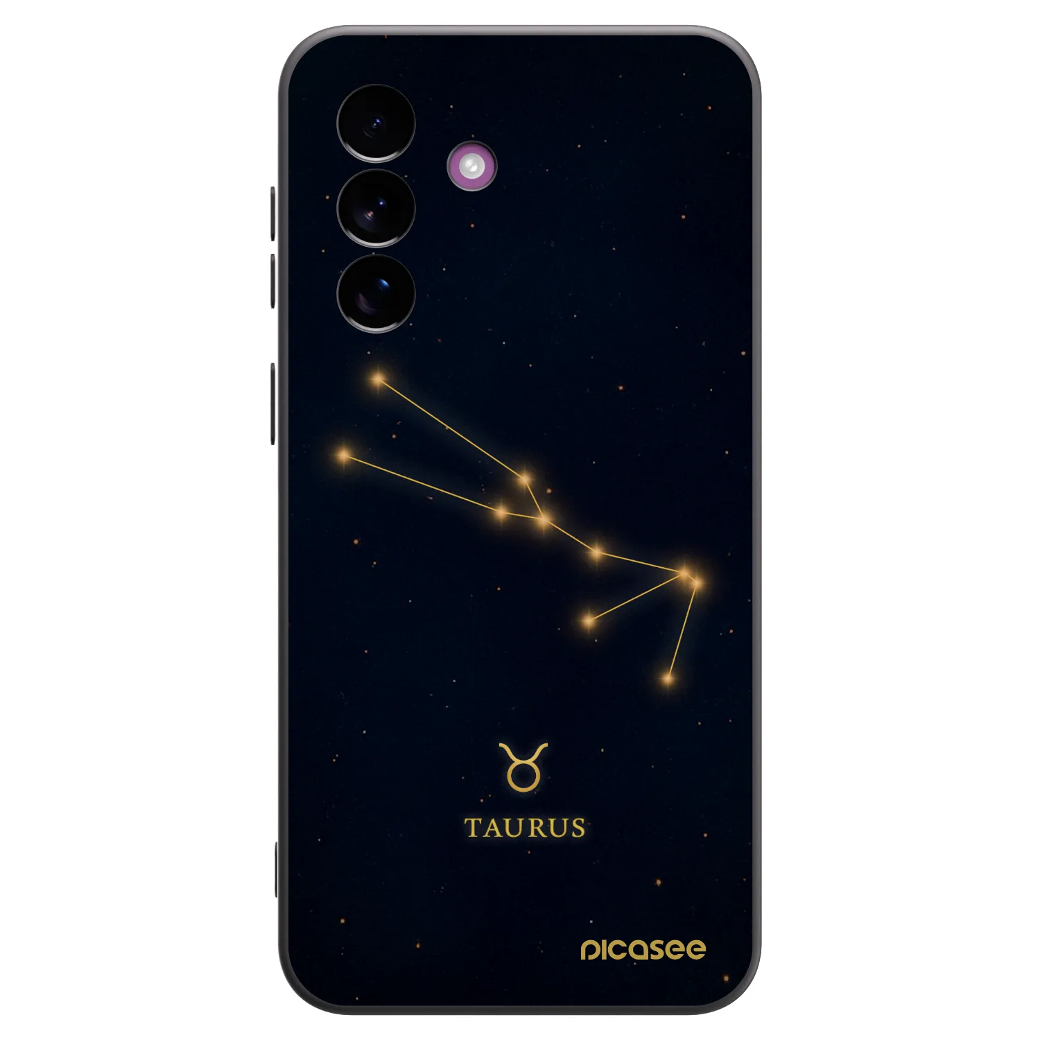 Picasee silikónový čierny obal pre Samsung Galaxy A37 - TAURUS