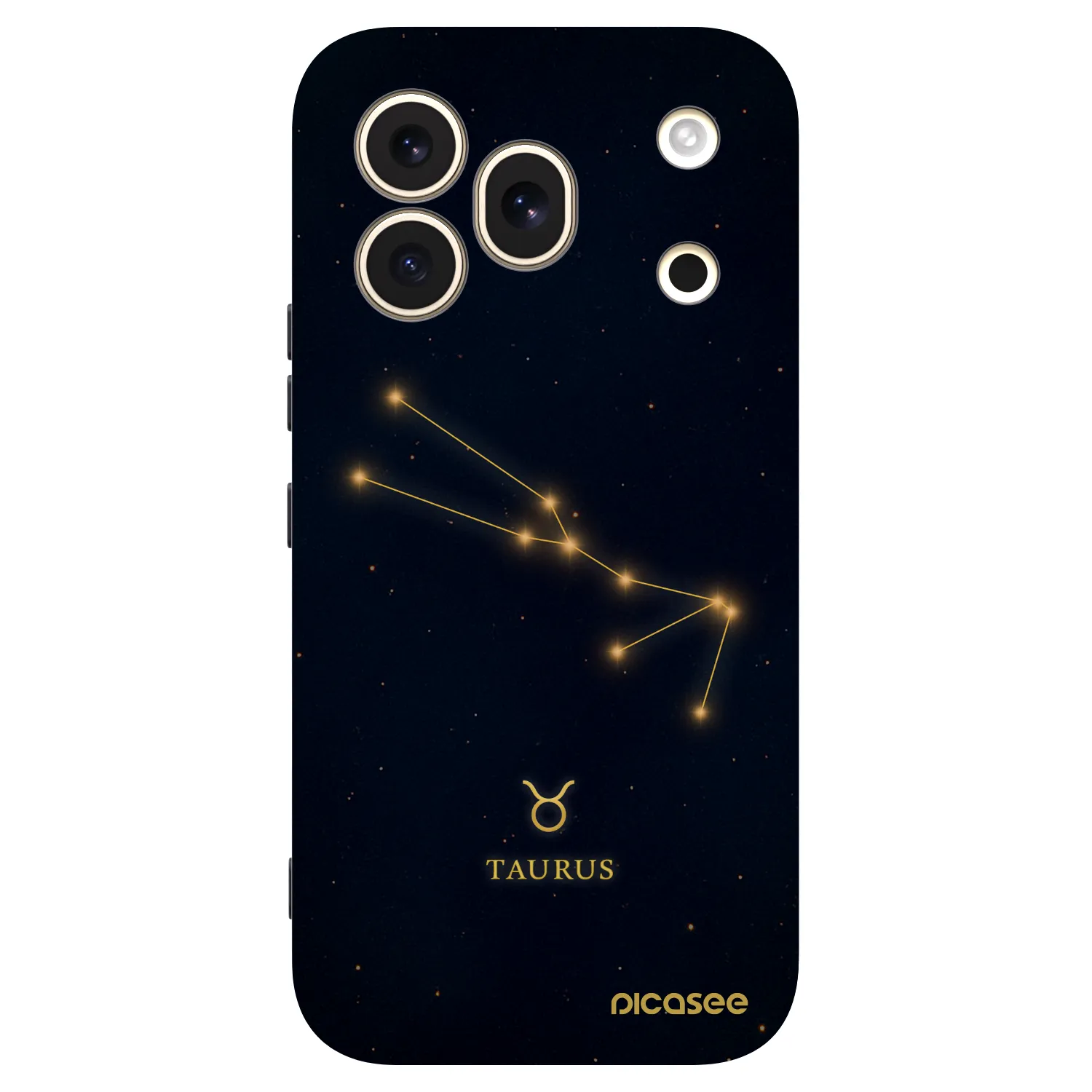Picasee silikónový čierny obal pre Honor 600 Pro - TAURUS
