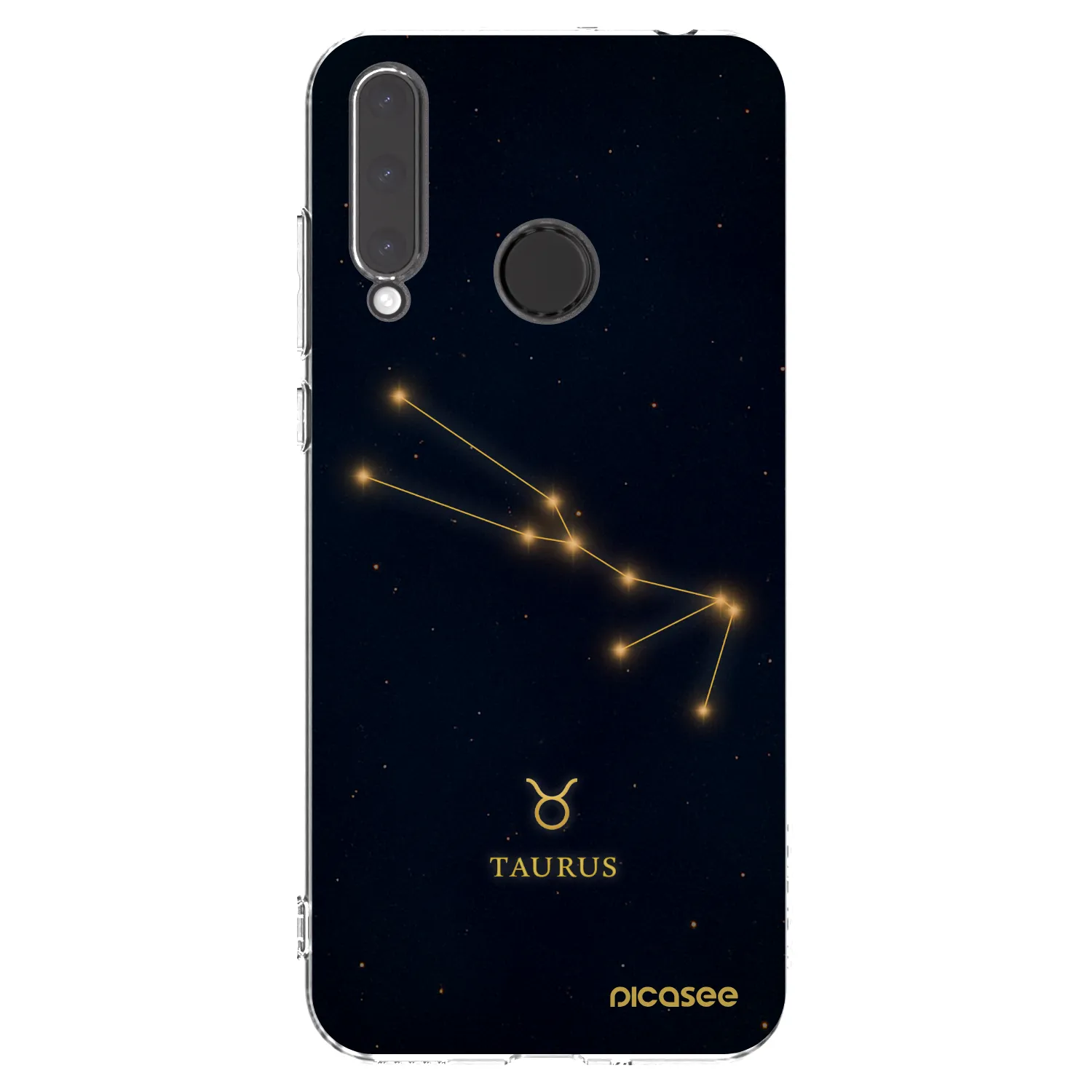 Picasee silikónový prehľadný obal pre Honor 20 Lite - TAURUS