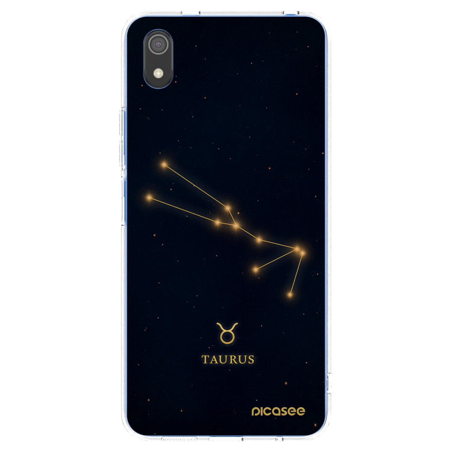 Picasee silikónový prehľadný obal pre Xiaomi Redmi 7A - TAURUS