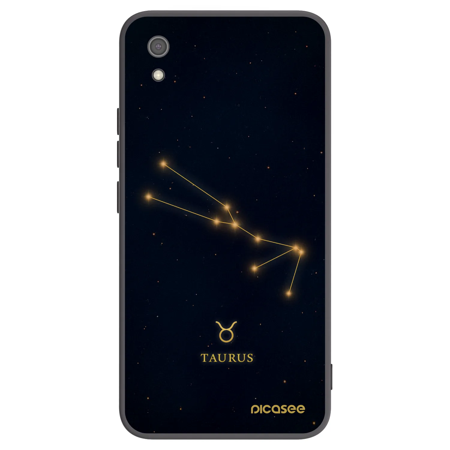 Picasee silikónový čierny obal pre Xiaomi Redmi 7A - TAURUS