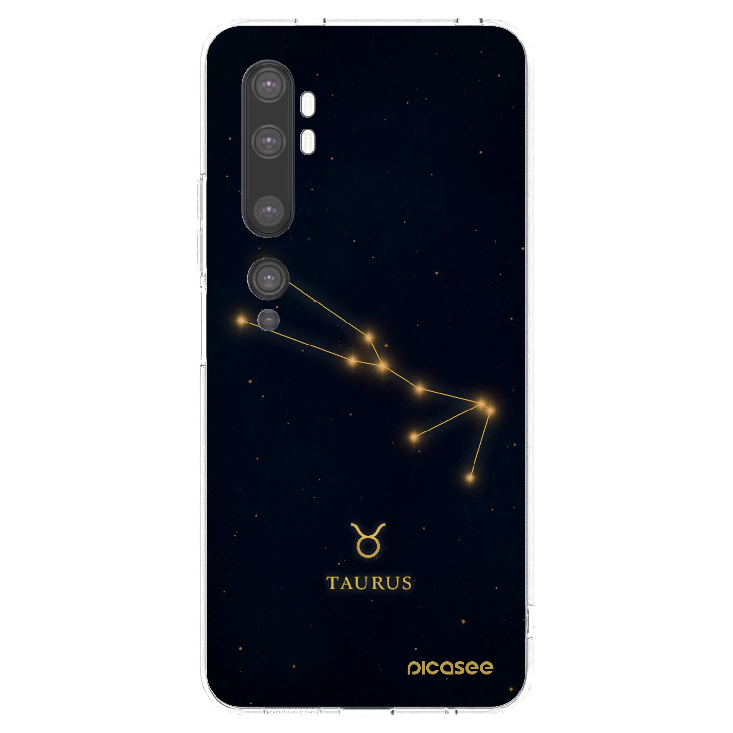 Silikónový prehľadný obal pre Xiaomi Mi Note 10 (Pro) - TAURUS