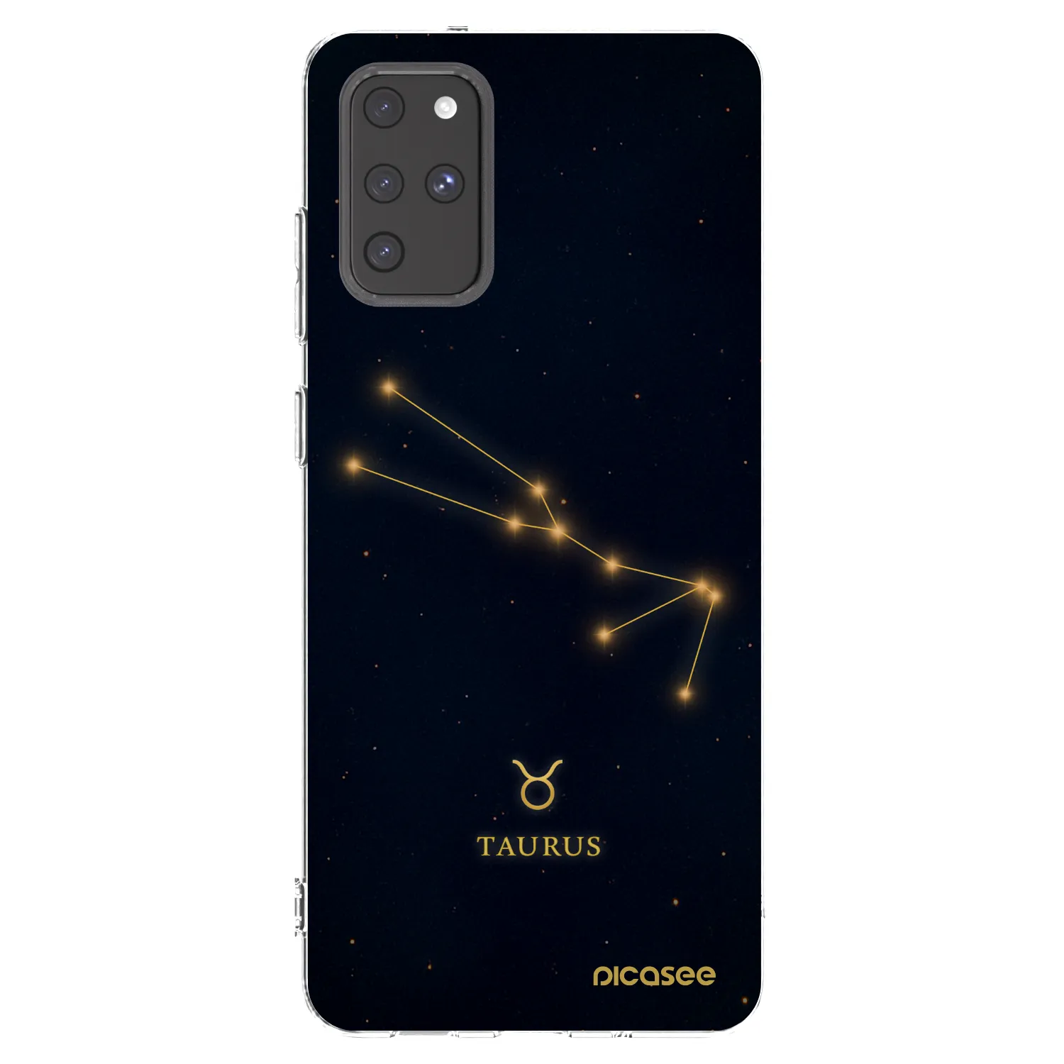 Picasee silikónový prehľadný obal pre Samsung Galaxy S20+ G985F - TAURUS
