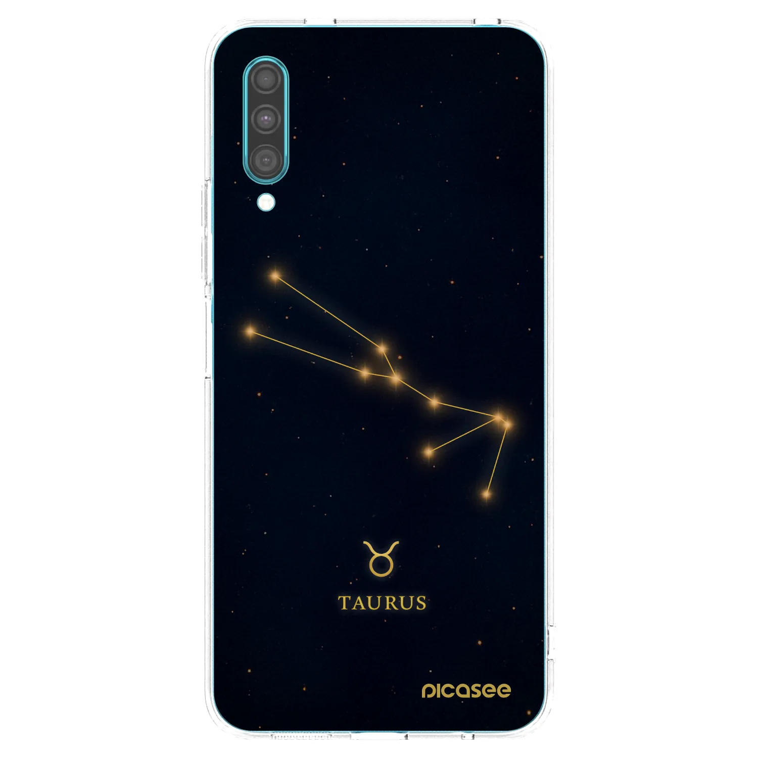 Picasee silikónový prehľadný obal pre Samsung Galaxy A30s A307F - TAURUS