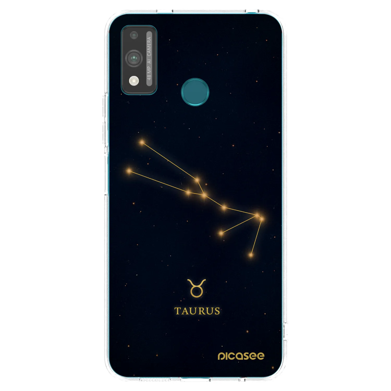 Picasee silikónový prehľadný obal pre Honor 9X Lite - TAURUS