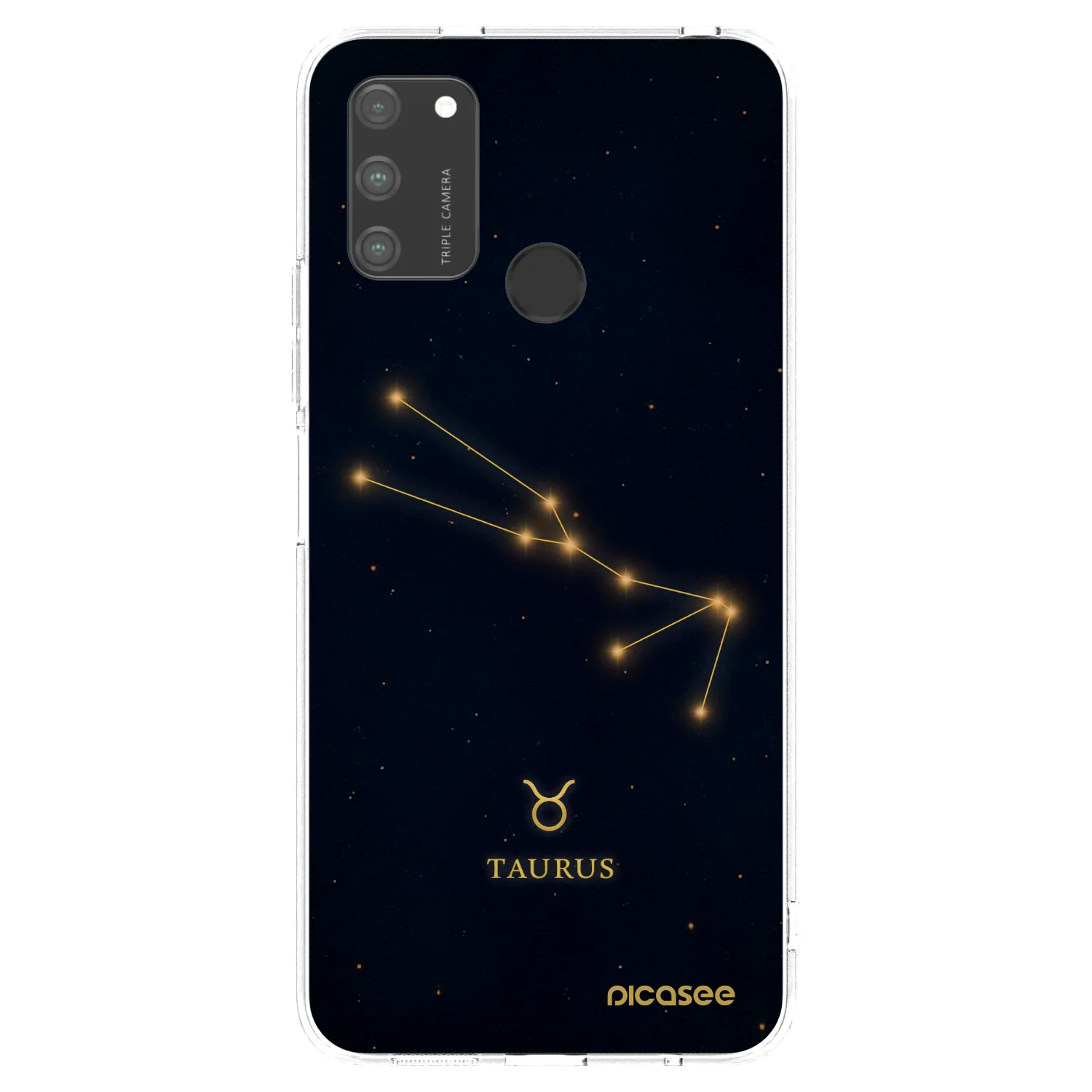 Picasee silikónový prehľadný obal pre Honor 9A - TAURUS