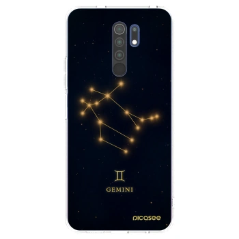 Picasee silikónový prehľadný obal pre Xiaomi Redmi 9 - GEMINI