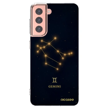 Picasee silikónový prehľadný obal pre Samsung Galaxy S21 5G G991B - GEMINI