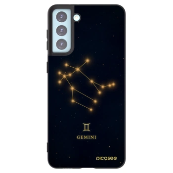 Picasee silikónový čierny obal pre Samsung Galaxy S21+ 5G G996F - GEMINI