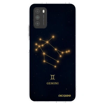 Picasee silikónový prehľadný obal pre Xiaomi Poco M3 - GEMINI