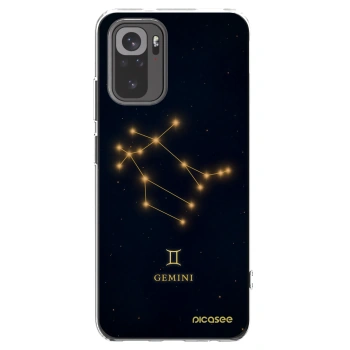 Picasee silikónový prehľadný obal pre Xiaomi Redmi Note 10 - GEMINI