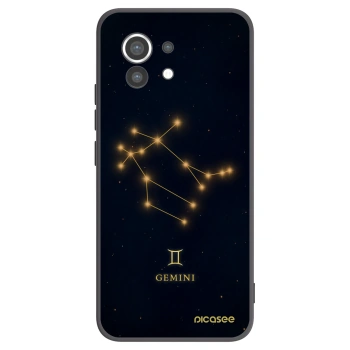 Picasee silikónový čierny obal pre Xiaomi Mi 11 - GEMINI