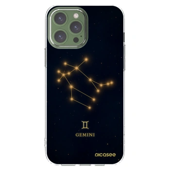 Picasee silikónový prehľadný obal pre Apple iPhone 13 Pro Max - GEMINI