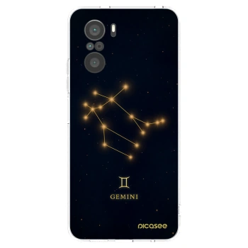 Picasee silikónový prehľadný obal pre Xiaomi Poco F3 - GEMINI