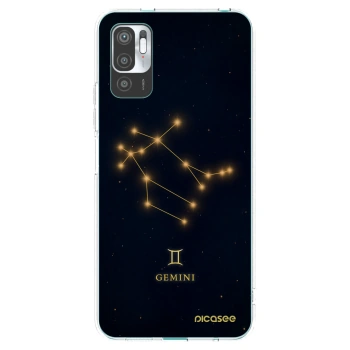 Picasee silikónový prehľadný obal pre Xiaomi Redmi Note 10 5G - GEMINI