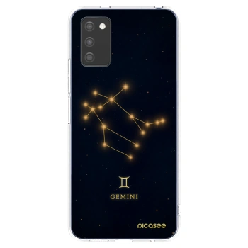 Picasee silikónový prehľadný obal pre Samsung Galaxy A02s A025G - GEMINI