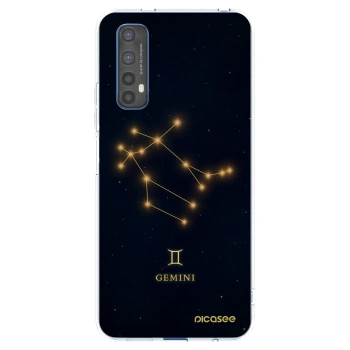 Picasee silikónový prehľadný obal pre Realme 7 - GEMINI
