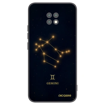 Picasee silikónový čierny obal pre Xiaomi Redmi Note 9T - GEMINI