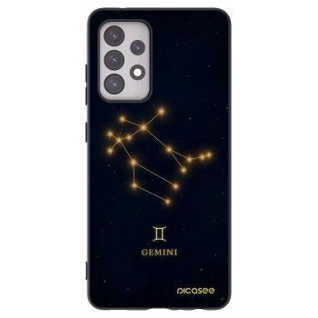 Picasee silikónový čierny obal pre Samsung Galaxy A52s 5G A528B - GEMINI