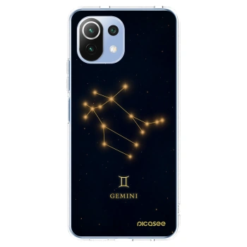 Picasee silikónový prehľadný obal pre Xiaomi 11 Lite 5G NE - GEMINI