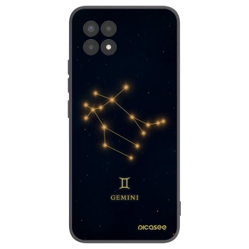 Picasee silikónový čierny obal pre Realme 8i - GEMINI